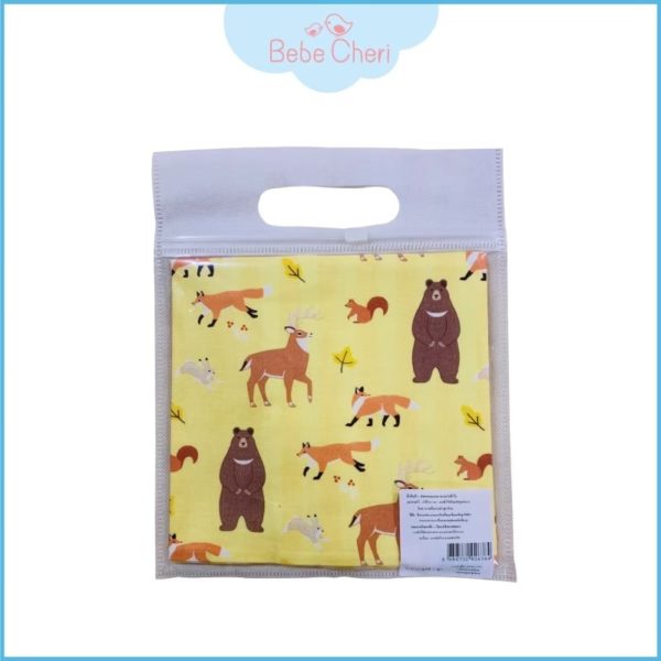 Bebe Cheri ปลอกหมอนหลุมเฮเลนาผ้าคอตตอนเกาหลี คละลาย (Bebe Cheri Printed cotton pillow case Helena)