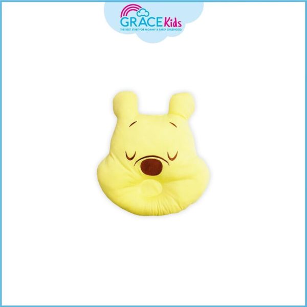Grace Kids ลิขสิทธิ์แท้ Disney Pooh Cute หมอนหลุมผ้ายืด (Baby Pooh Cute pillow)