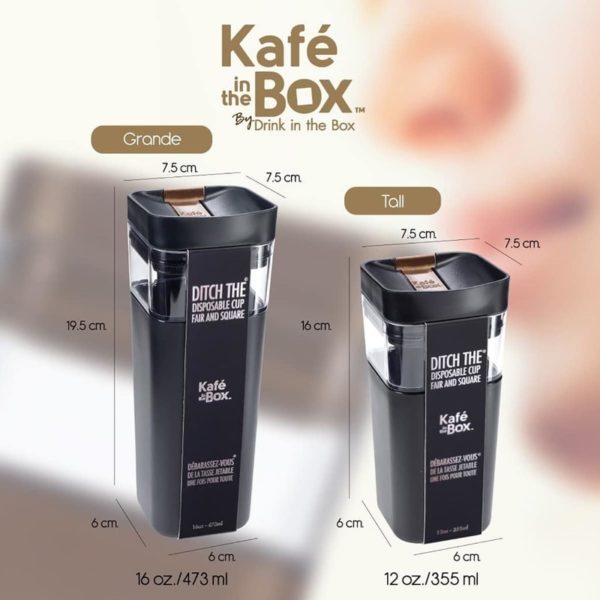 Kafe in the box แก้วน้ำแบบยกดื่ม 16 Oz. (Kafe in the box 16 Oz.)