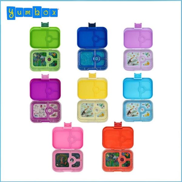 Yumbox กล่องข้าว ยัมบอกซ์ 4 ช่อง (Yumbox 4 pt. Panino Yumox Rice Box 4 Boxes)