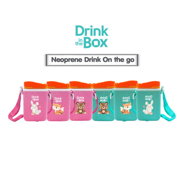 Drink on the go Neoprene กระเป๋าใส่กระติกน้ำ สำหรับ 8 oz.