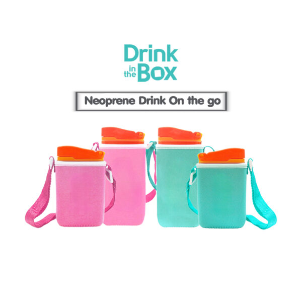 Drink on the go Neoprene กระเป๋าใส่กระติกน้ำ สำหรับ 8 oz. และ 12oz.