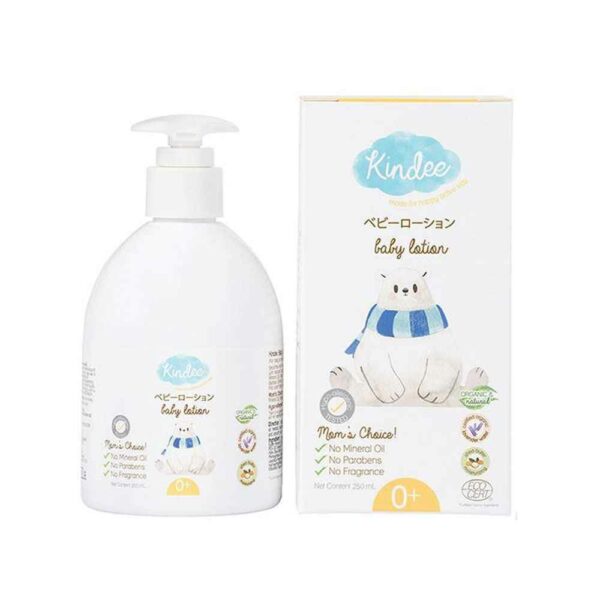 Kindee คินดี้ เบบี้โลชั่น 250 มล. กลิ่นลาเวนเดอร์