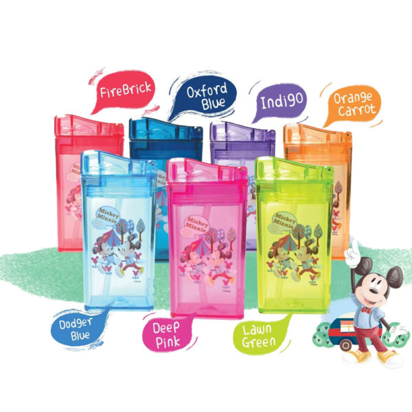 Drink in the box กระติกน้ำหัดดื่ม 8 Oz. (Drink in the box Gen 1: Mickey And Minnie Happy Camper Collection 8 Oz.)