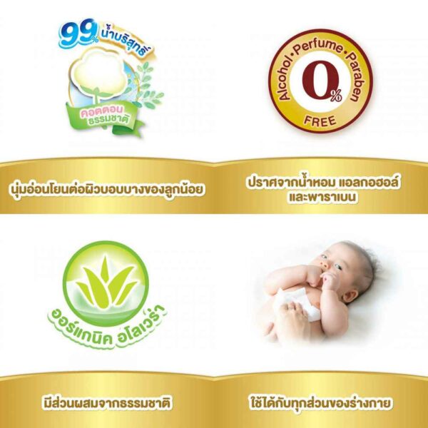 MAMYPOKO ผ้านุ่มชุ่มชื่น ทิชชู่เปียก ( Wet Wipes )