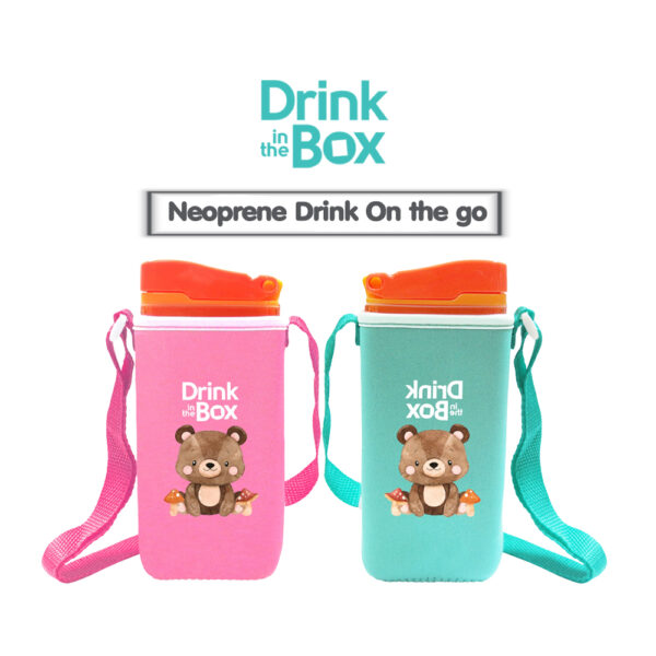 Drink on the go Neoprene กระเป๋าใส่กระติกน้ำ สำหรับ 12 oz.